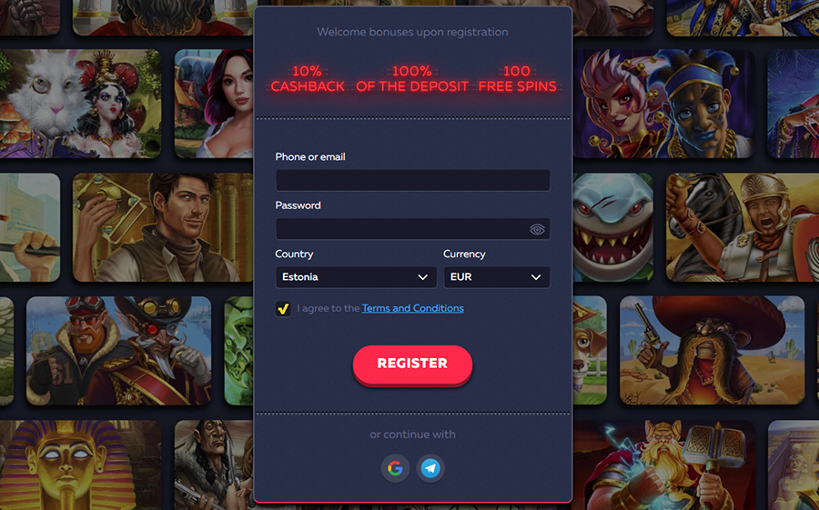Prijava i registracija u online kazinu Vavada Vavada Login i Registracija