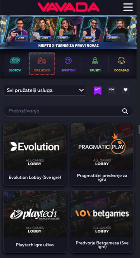 Najbolje live casino igre vas čekaju u Vavada Casinu