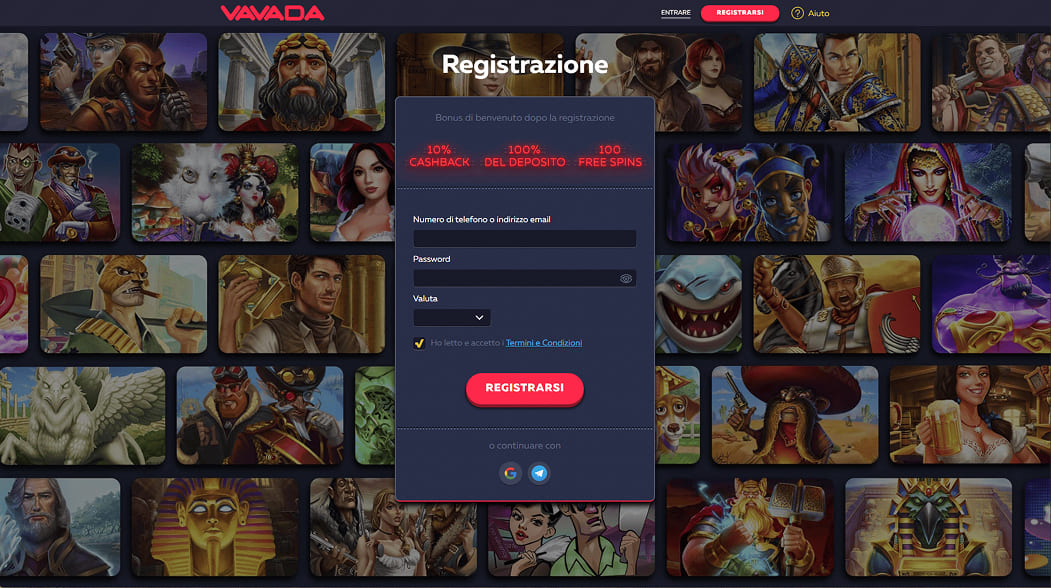 Vavada Casino Login Creare un conto sul sito web del Vavada.com Casinò ufficialmente in Italia