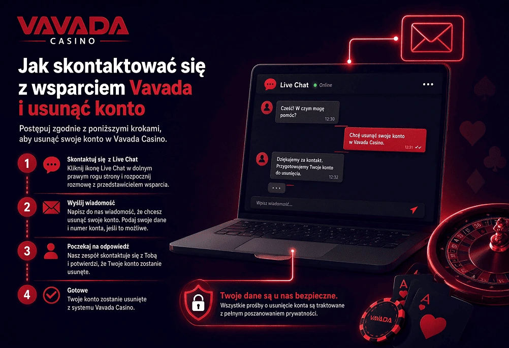 Vavada zablokowane konto